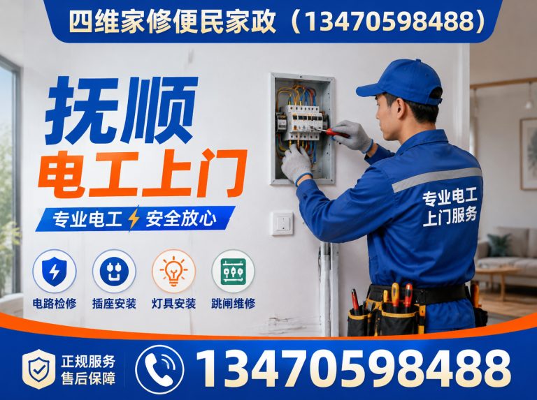 抚顺县抚顺电工上门展示图